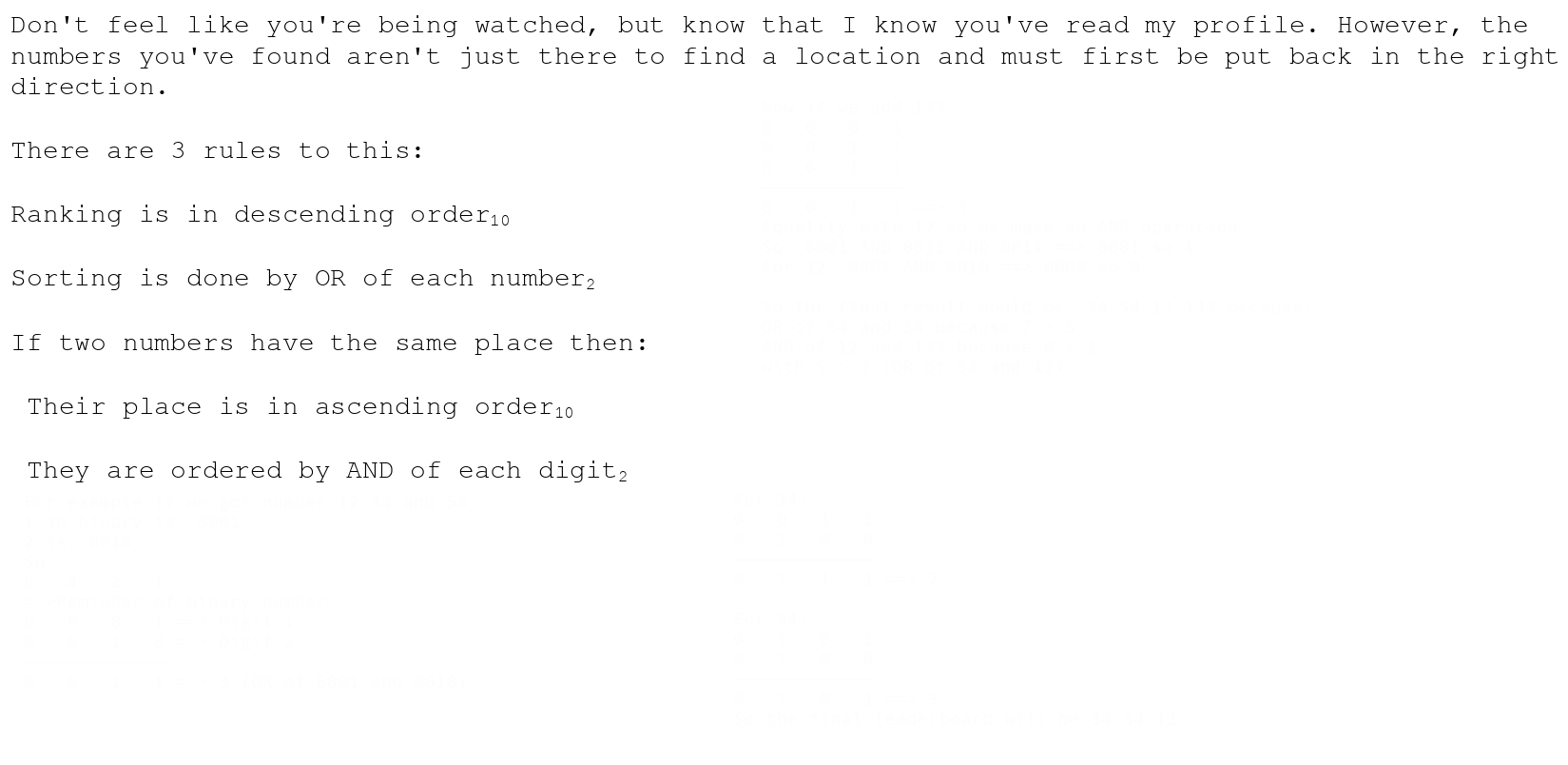 instructions